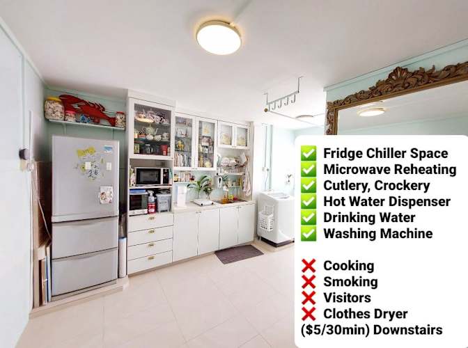 Photo of Landlady Ms Chua's room