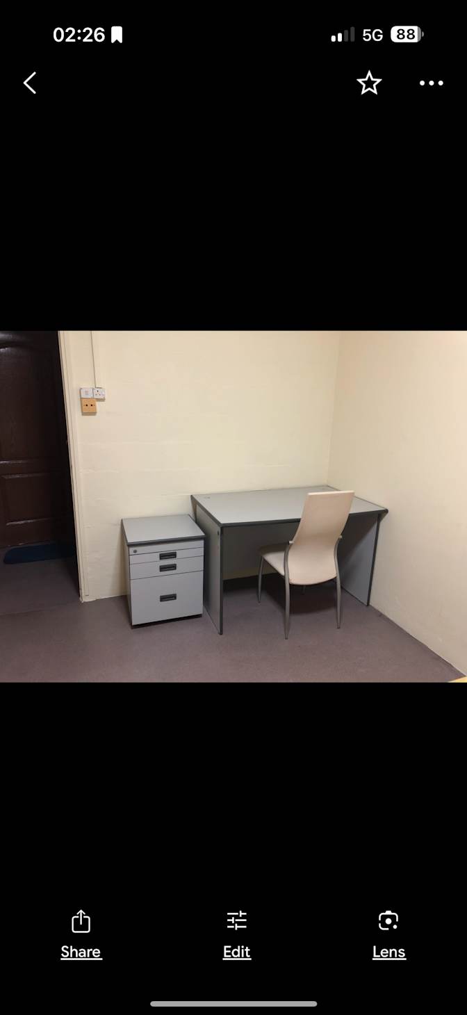 Photo of Lim Lye Choon's room