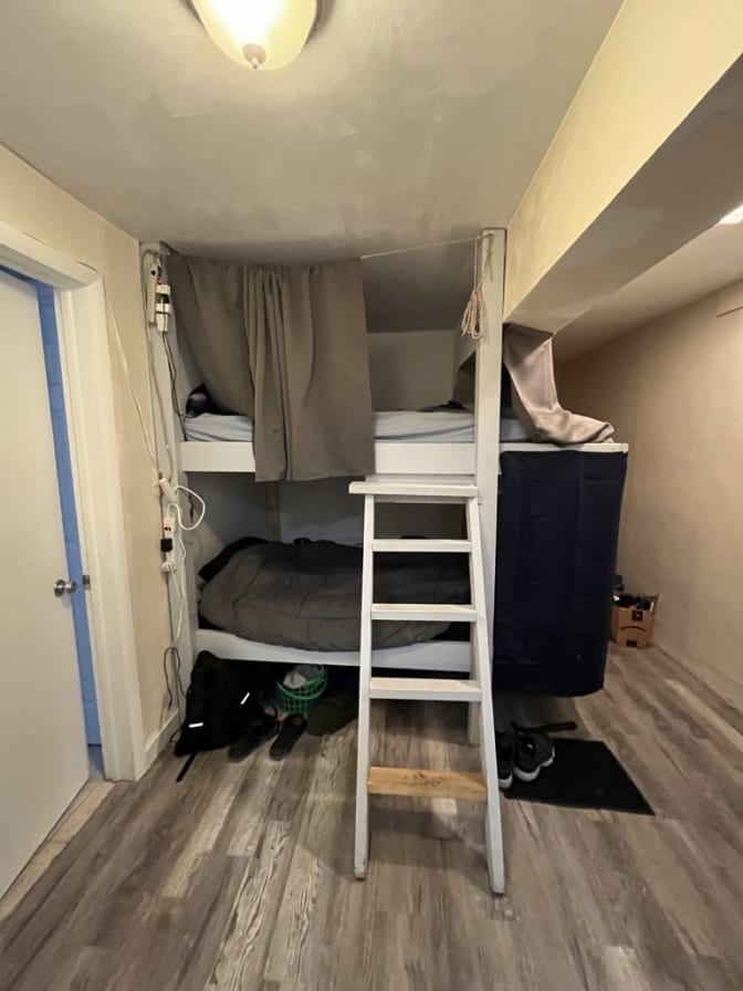 Photo of Shared large spaces bedrooms have bunk pods.'s room