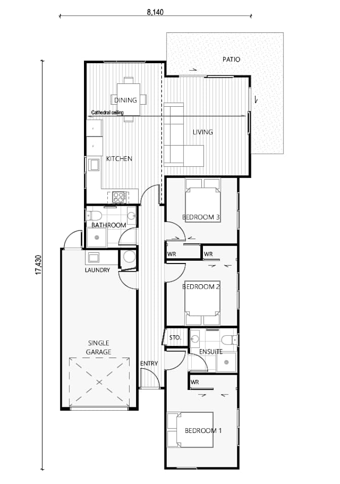 Photo of Isaac's room