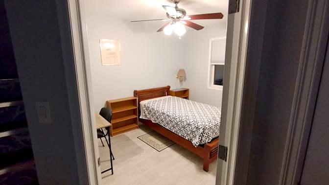 Photo of Malcolm's room