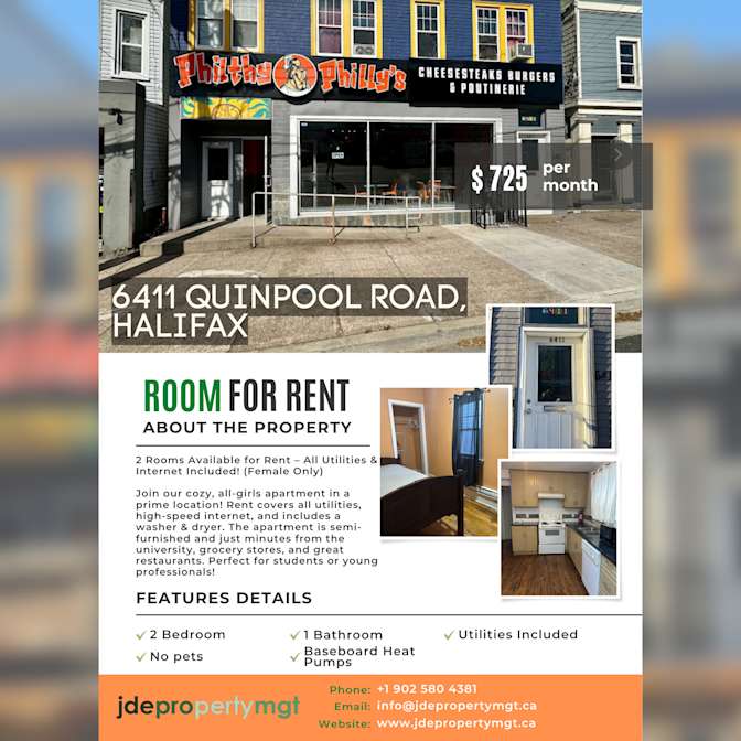 JDE Property Management Inc.'s room