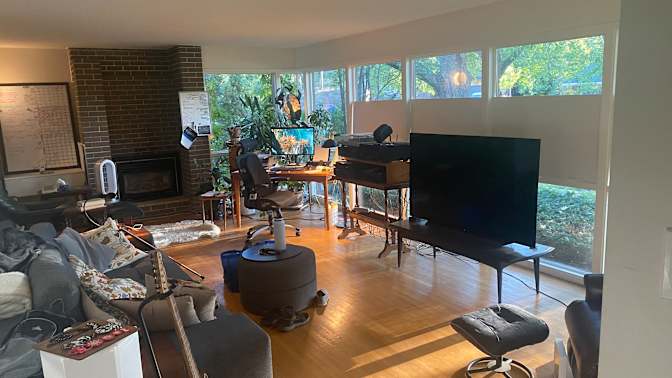 Photo of James's room