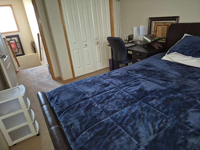 Photo of Syed Hussain's room