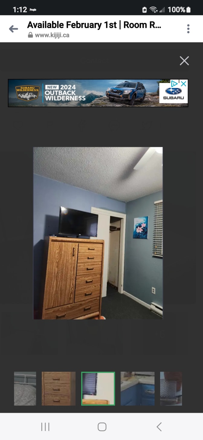 Betty Duquette's room