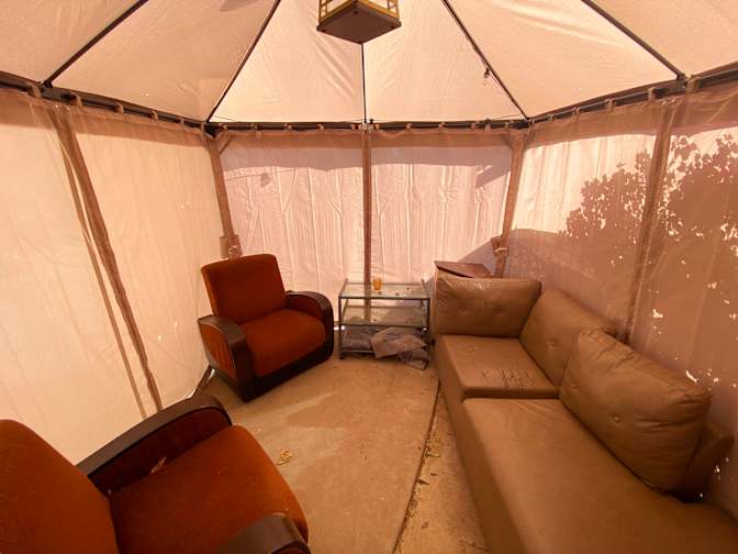 Photo of Geoffrey's room