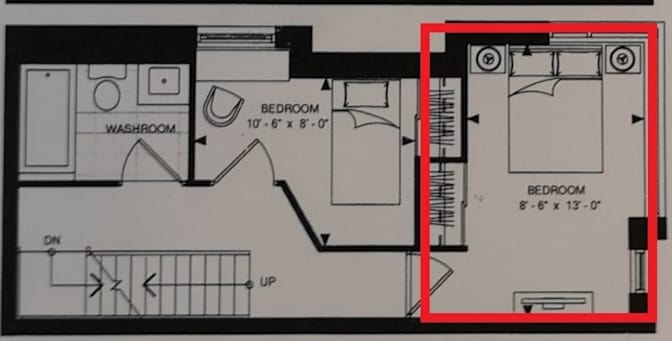 Photo of Rachel's room