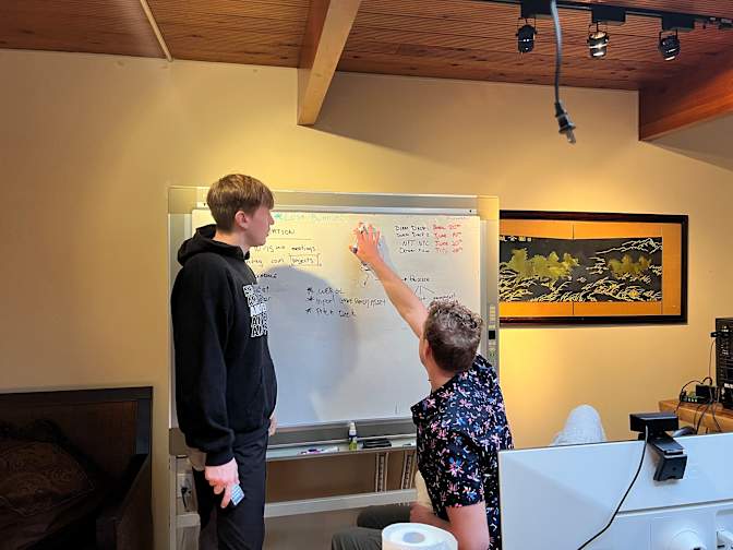 Pierre-Antoine's room