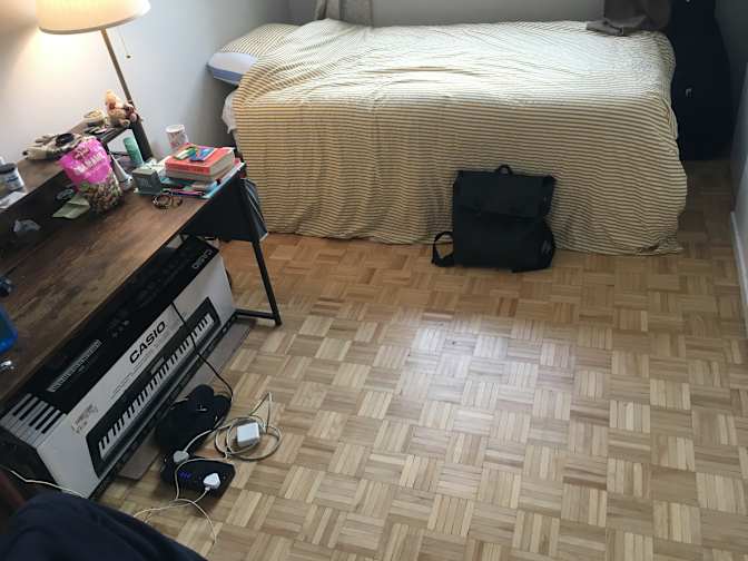 Photo of Johann's room