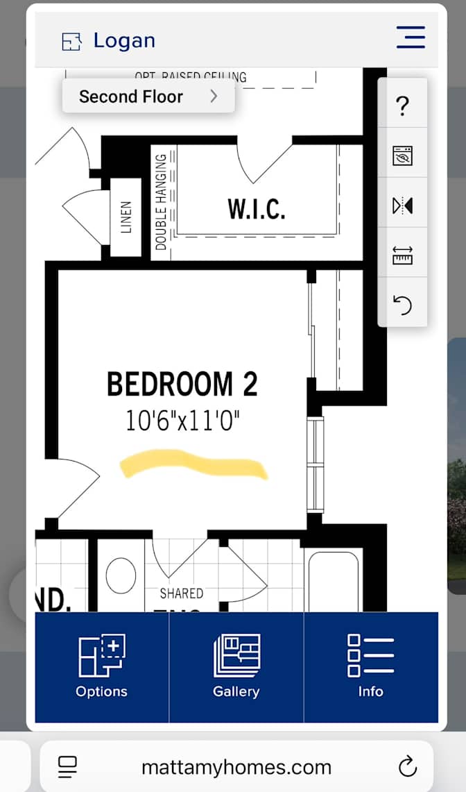 Photo of Keith's room