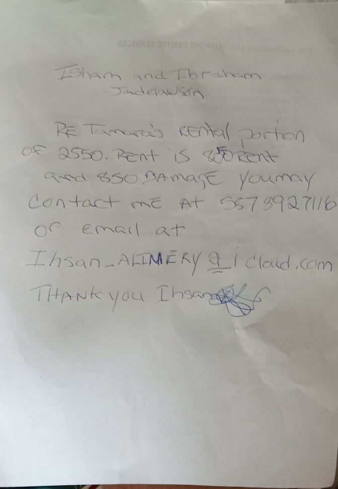 Tamara Dumont's room