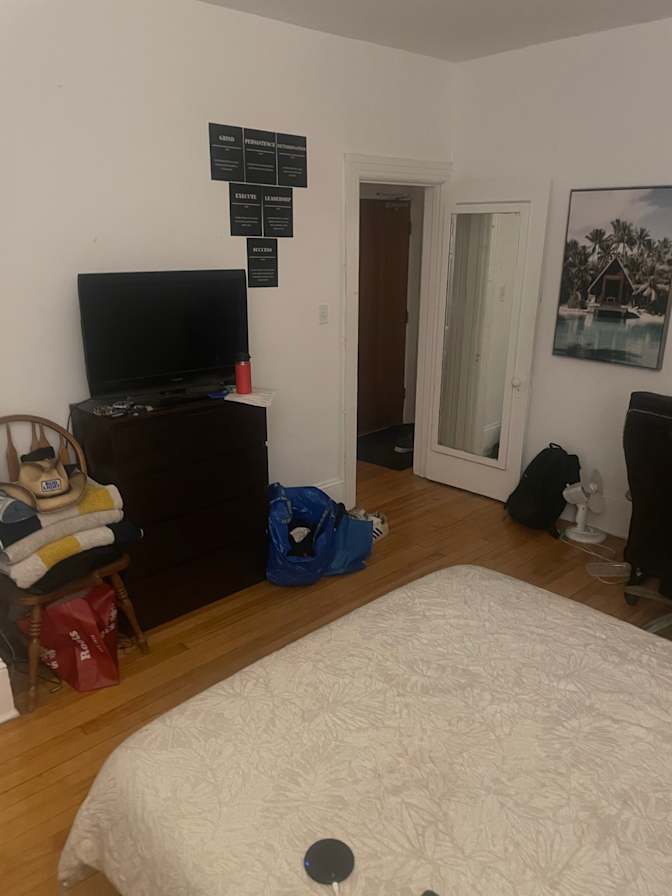 Photo of John Grieve's room