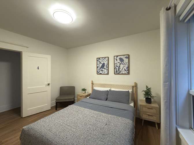 Photo of Raymond's room