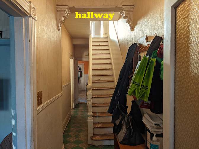 Run Down House's room