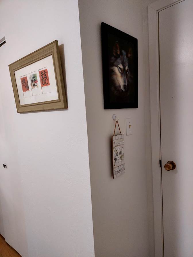 Gare and Debra  Dare's room