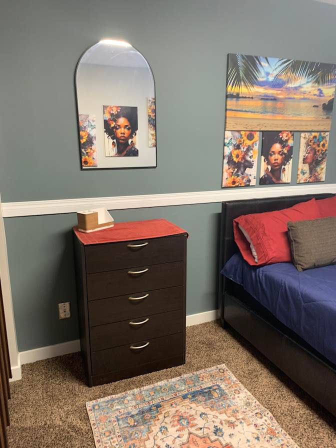 Photo of Dwayne's room