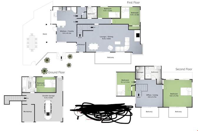 Photo of Cate's room