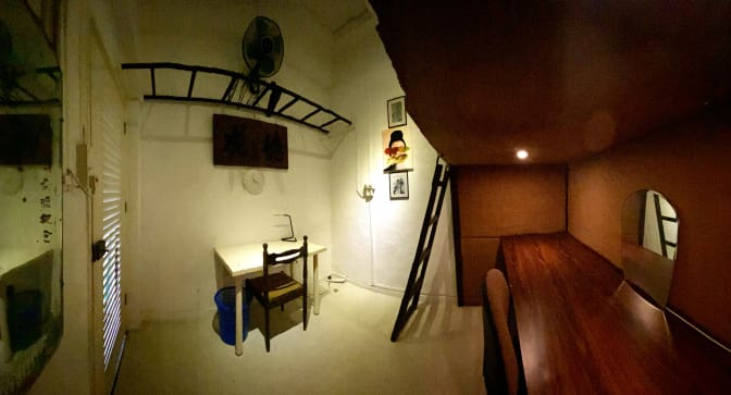 Photo of Scruff's room