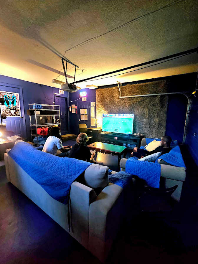 Photo of Geoffrey's room