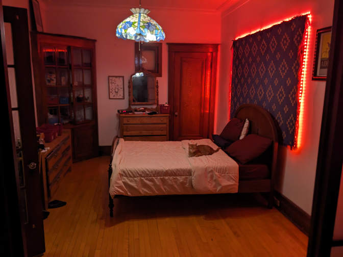 Photo of Alain's room