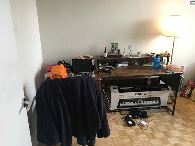 Photo of Johann's room