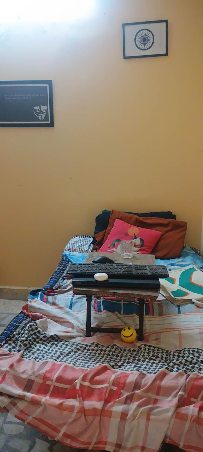 Photo of Param Ahlawat's room
