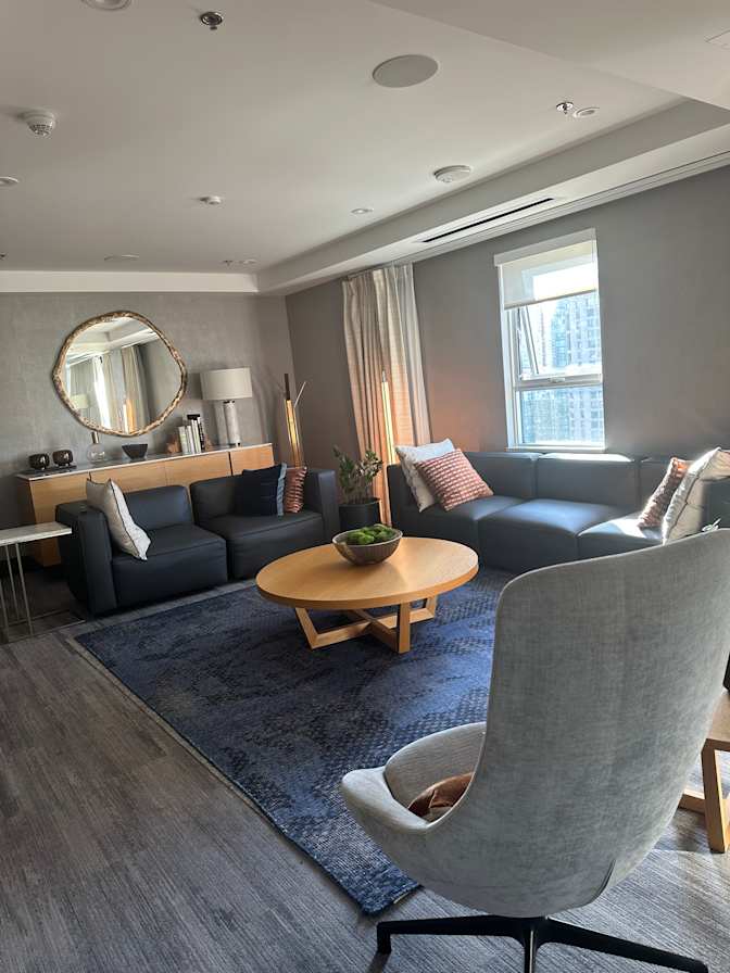 Photo of John Rousseau's room