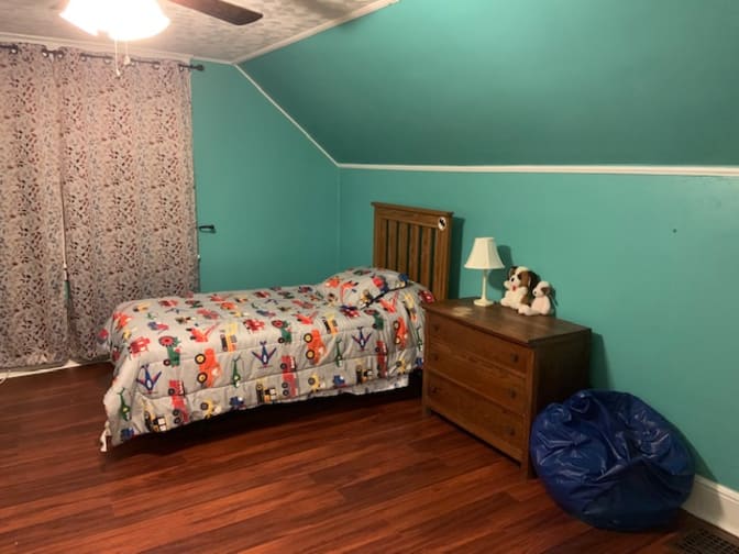 Photo of Dustin's room