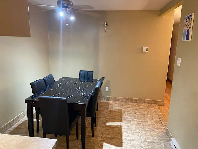 Photo of Blaise Armand Boumda Kuissi's room