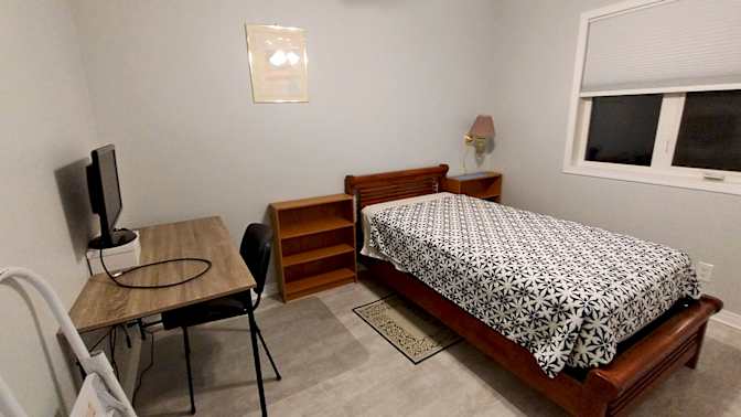 Photo of Malcolm's room