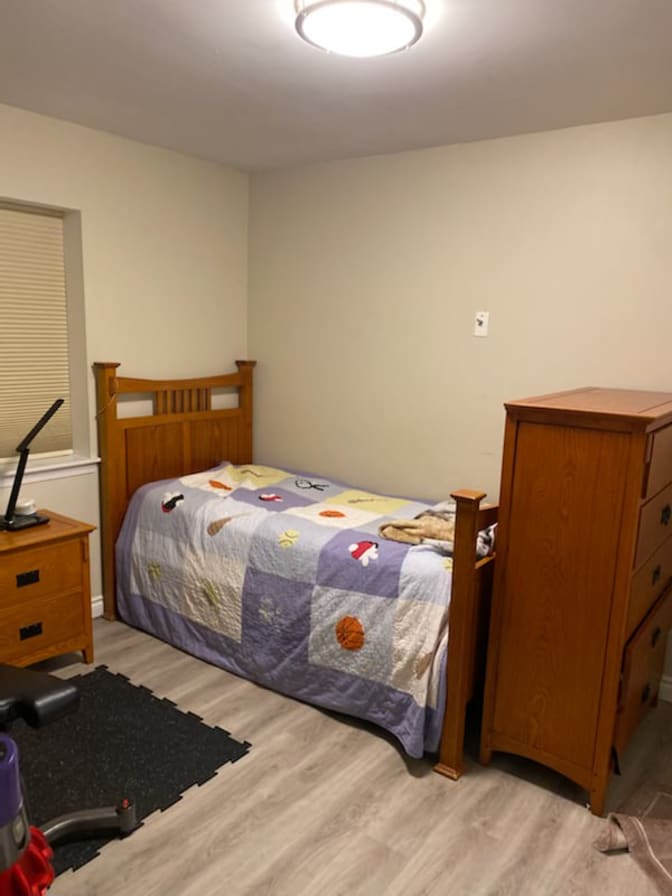 Photo of Marcus's room
