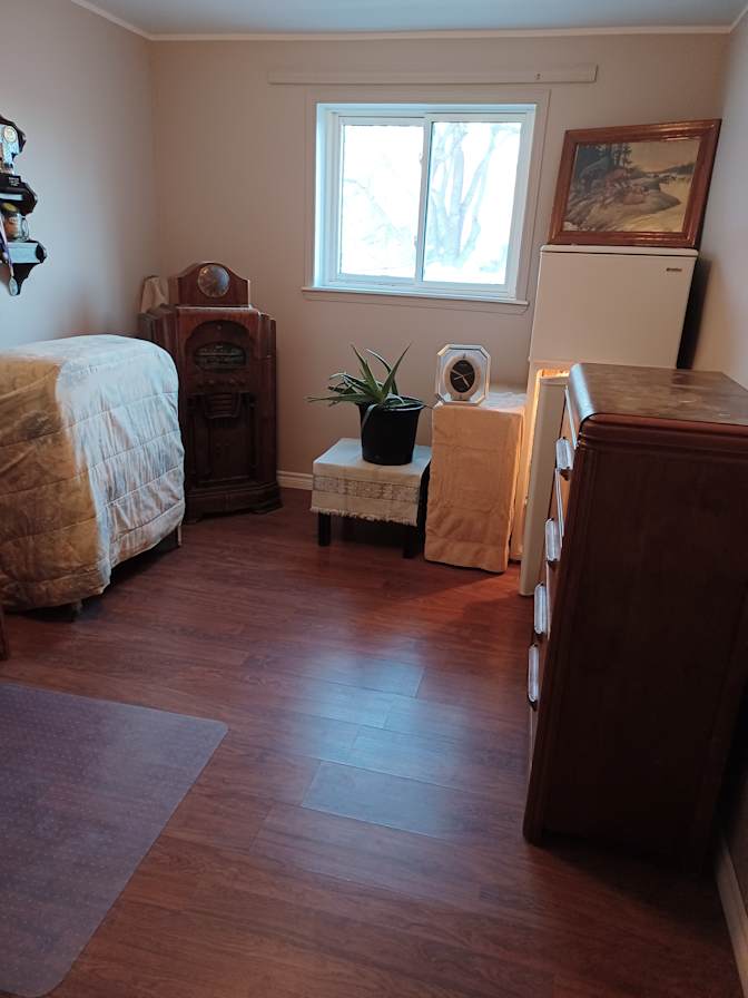Photo of Frank's room