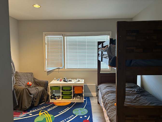 Photo of Mr P's room