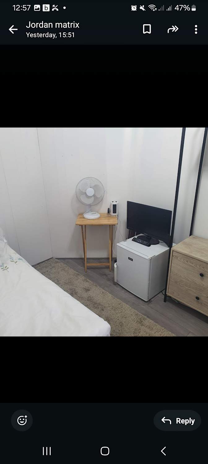 Photo of Janet kelly's room