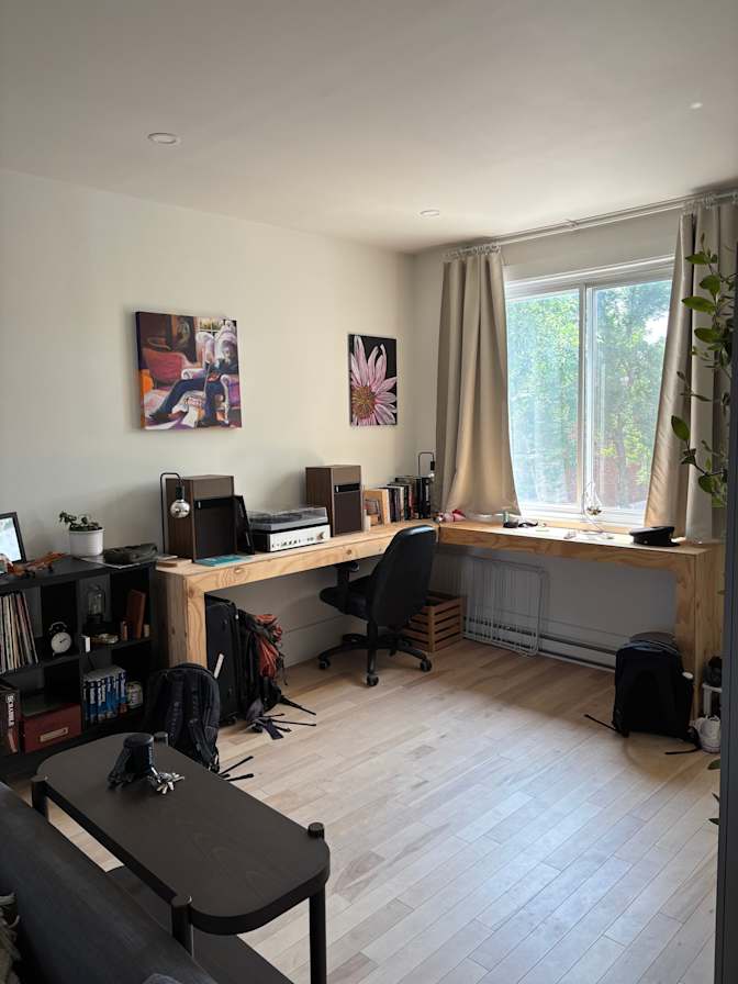 Photo of Joshua's room