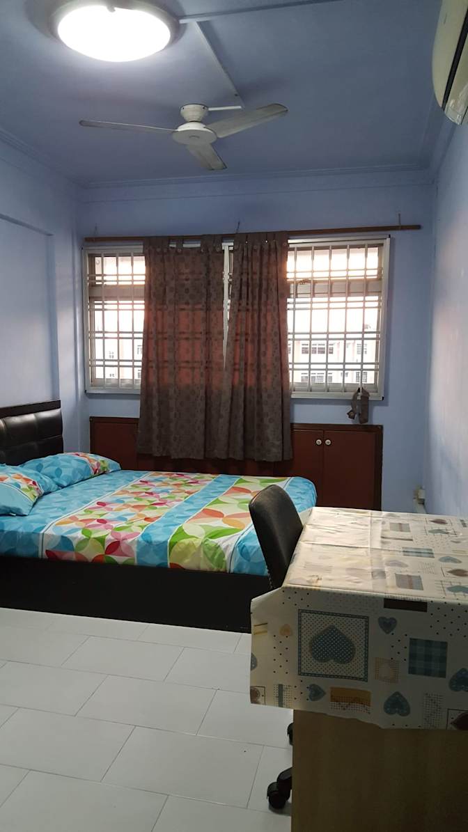 Photo of Ramana's room