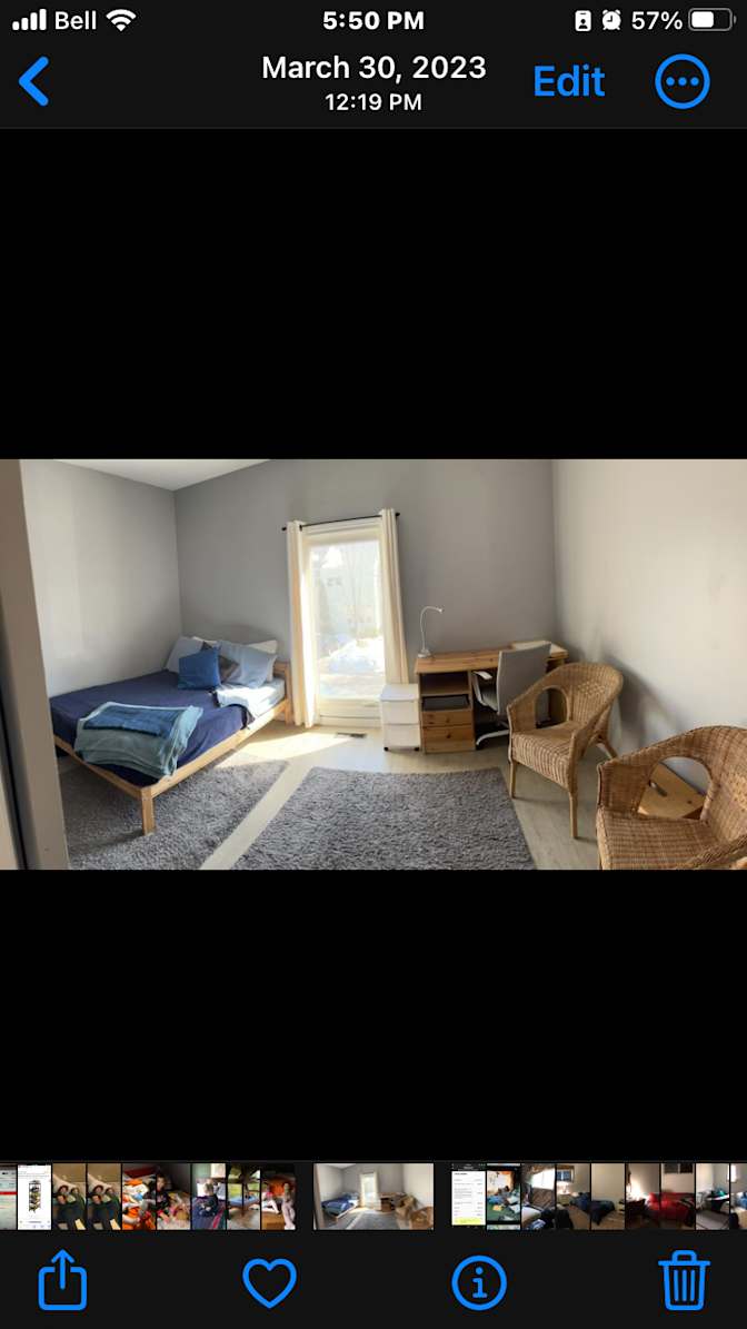 Photo of Brenda Garner's room