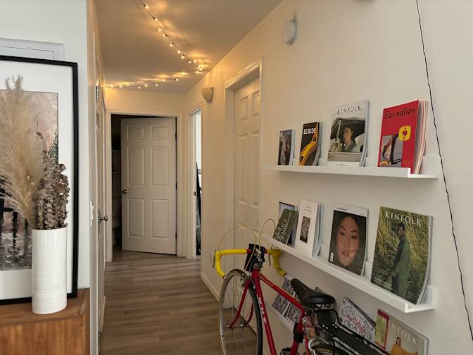 Photo of Augustine's room