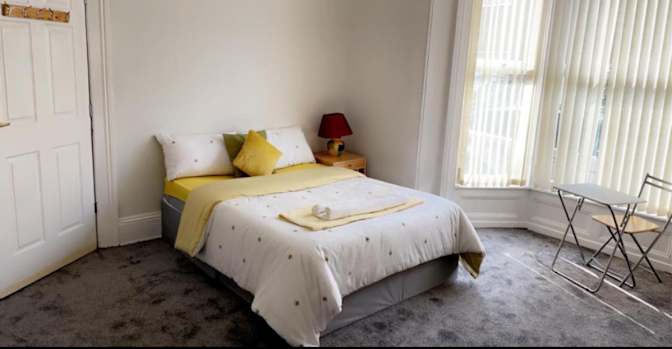 Photo of Crecencia Ndlovu's room