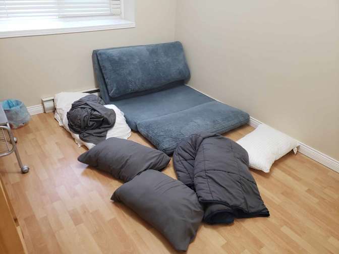 Photo of Merlin's room