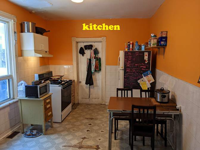 Run Down House's room