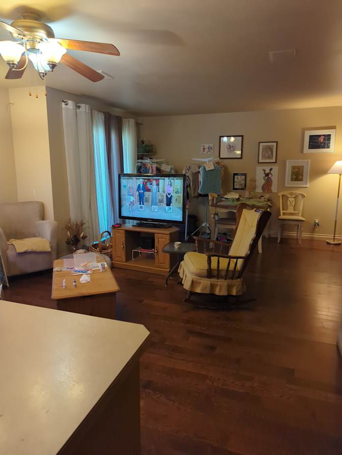 Photo of Sue Chorney's room