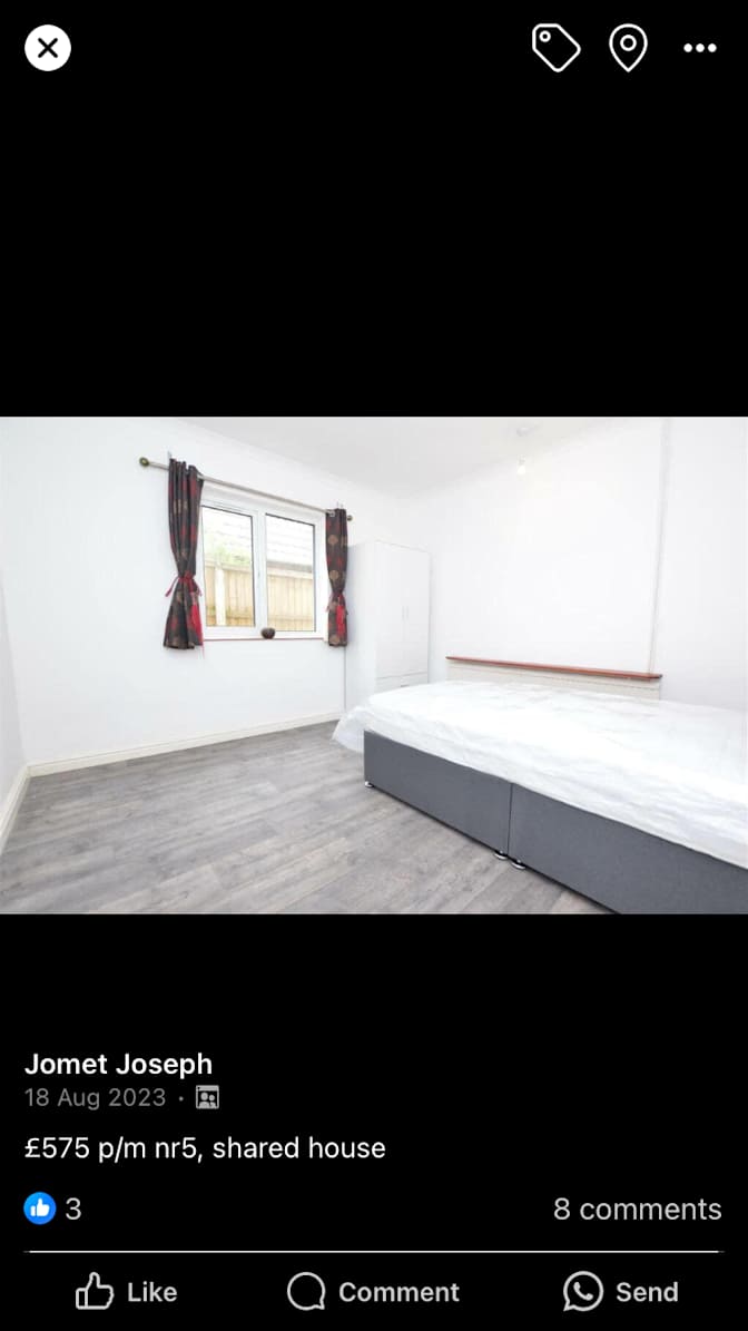 Photo of Jomet Joseph's room
