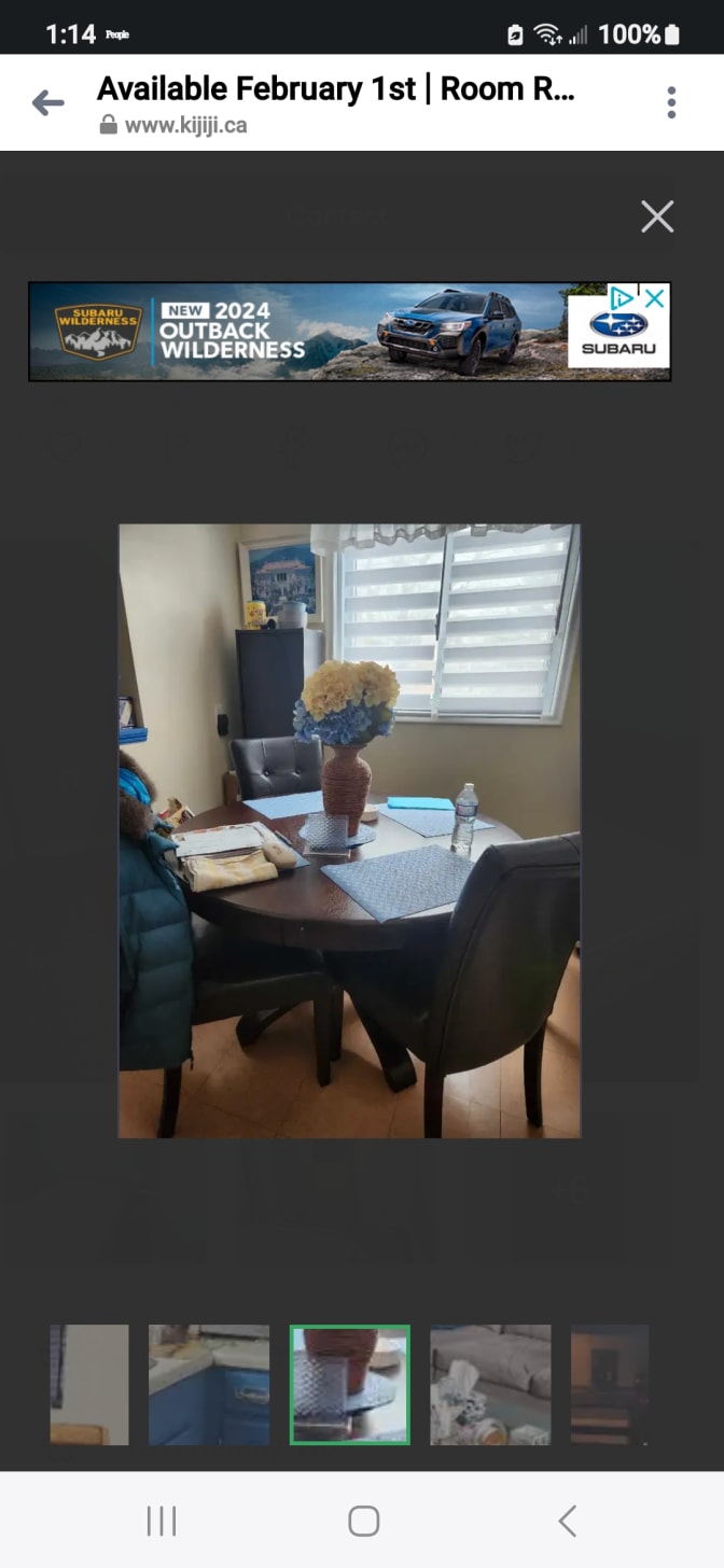 Betty Duquette's room