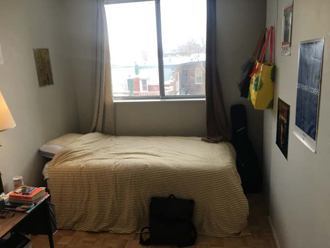 Photo of Johann's room