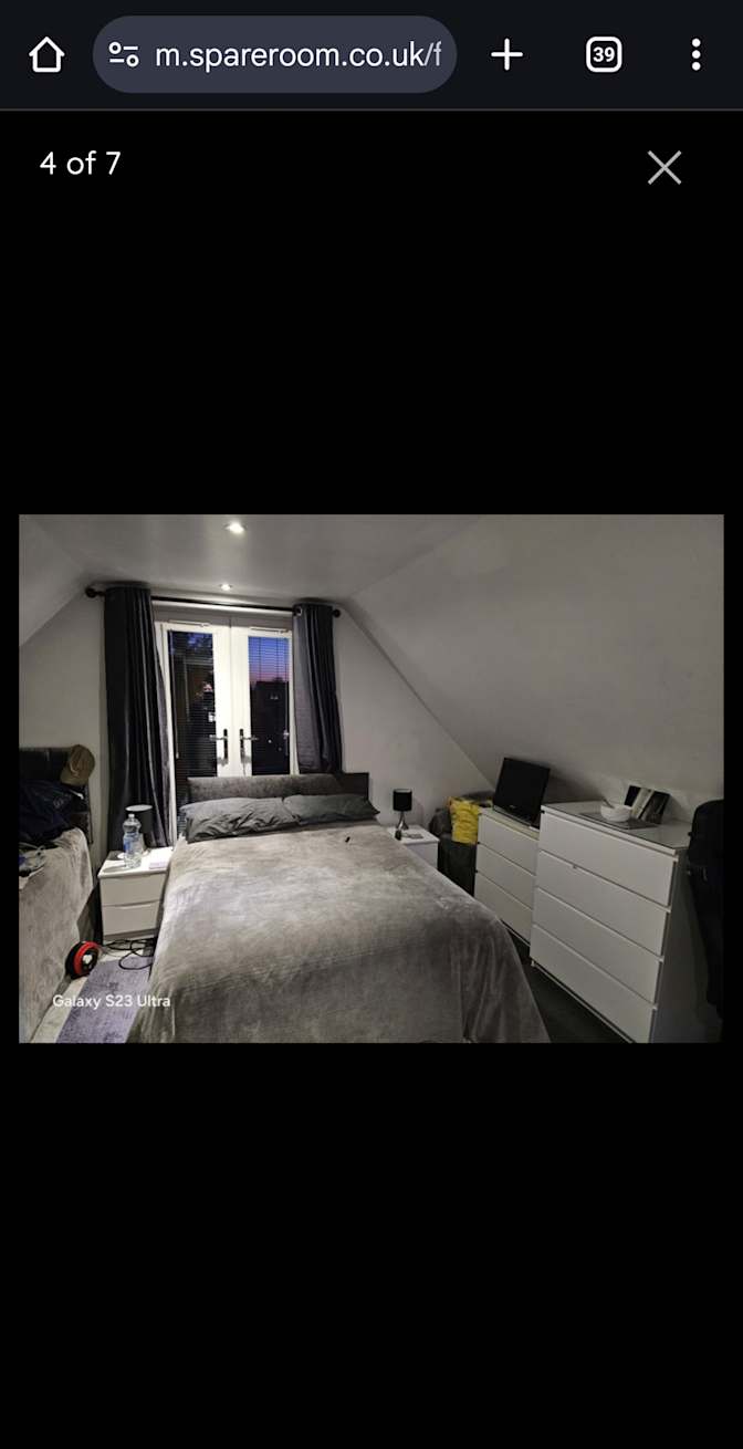 Photo of Chris Denham's room