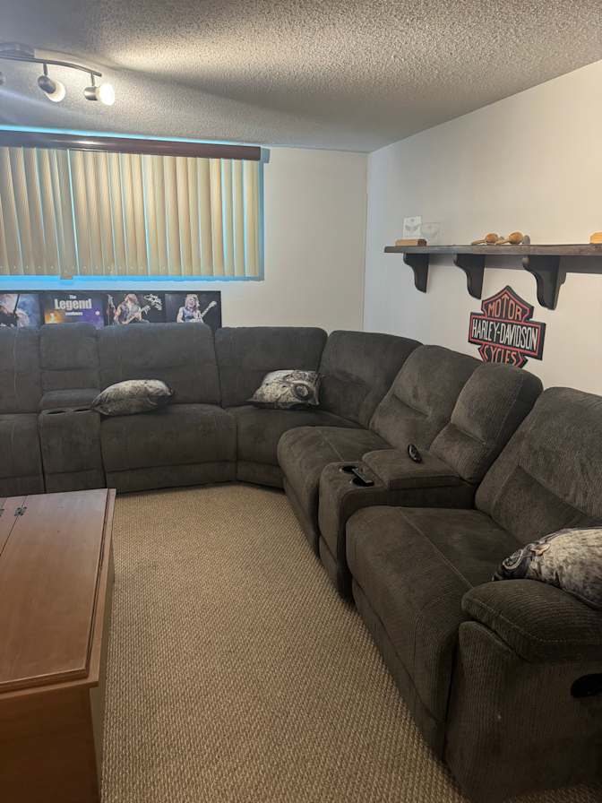 Photo of Allan Lancaster's room