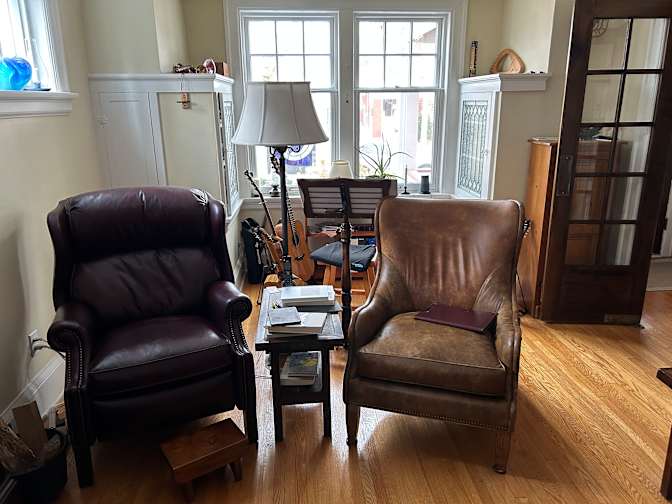 Photo of James's room