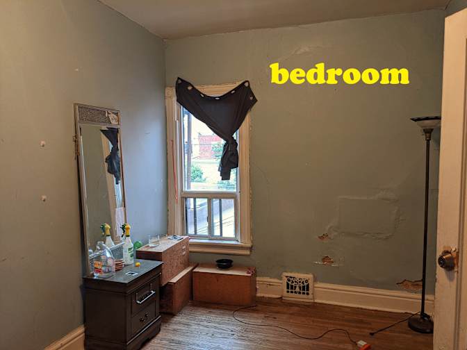 Run Down House's room