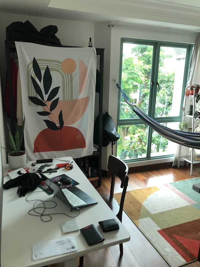 Photo of Shawn Ign's room